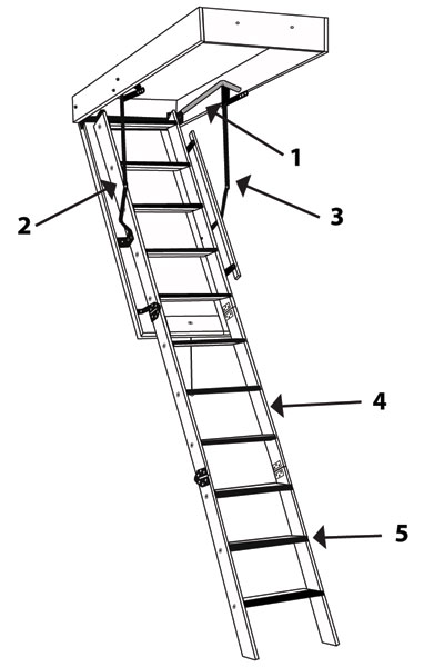 American Stairways Replacement Parts 800 1200